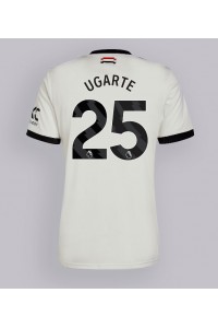 Manchester United Manuel Ugarte #25 Jalkapallovaatteet Kolmaspaita 2024-25 Lyhythihainen